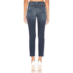 Mother The Looker Crop Skinny Jeans Blue Wash Size 27 Made in USA